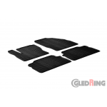 Original Gledring Passform Fußmatten Gummimatten 4 Tlg.+Fixing - Ford C-Max 2003-2009